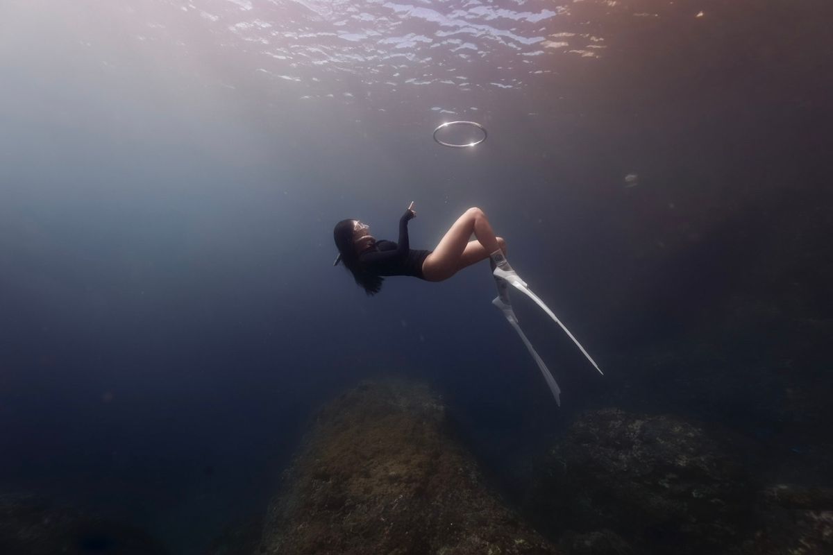水下氣泡環